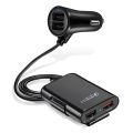 8A HMQ-C801 1.8m Cable  Max 4 Ports USB Car Charger. 