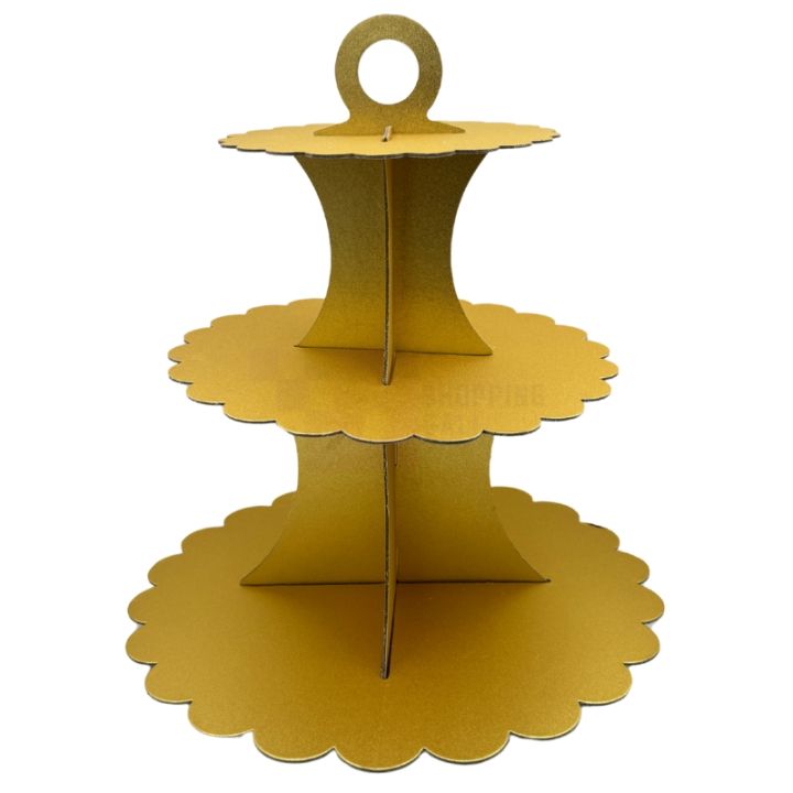 GLITTERY CUPCAKE STAND ( 3 TIERS CUPCAKE STAND )