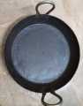 flat karahi for making jalebi shami kabab butt karahi tawa fist fry kalahi tawa tawa keema and lot of things heavy quality easy to use easy to handle. 