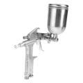 Paint Spray Gun, Air Paint Spray G un, F-2 Mini Gravity Type Aluminum Alloy Portable Pneumatic Tool Home Furniture Toys for Automotive Paint Repair. 