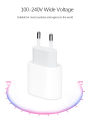 iPhone Fast Charger, 20W USB C Power Adapter with USB Type C Cable Fast Charger iPhone Fast Charging PD Block Type-C to Lightning Cable Cord for iPhone Charger 13, 12, 11, X Series and Later. 
