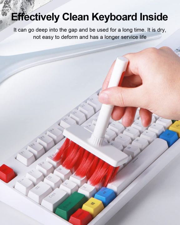 Multifunctional 5 in 1 Cleaning Kit keyboard cleaning brush earphone cleaning tool keyboard cleaner