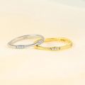 Little Heart Thin Rings For Women Gold Color Women's Accessories Dainty Couple Promise Pinky Girls Ring Fashion Jewelry KAR173. 