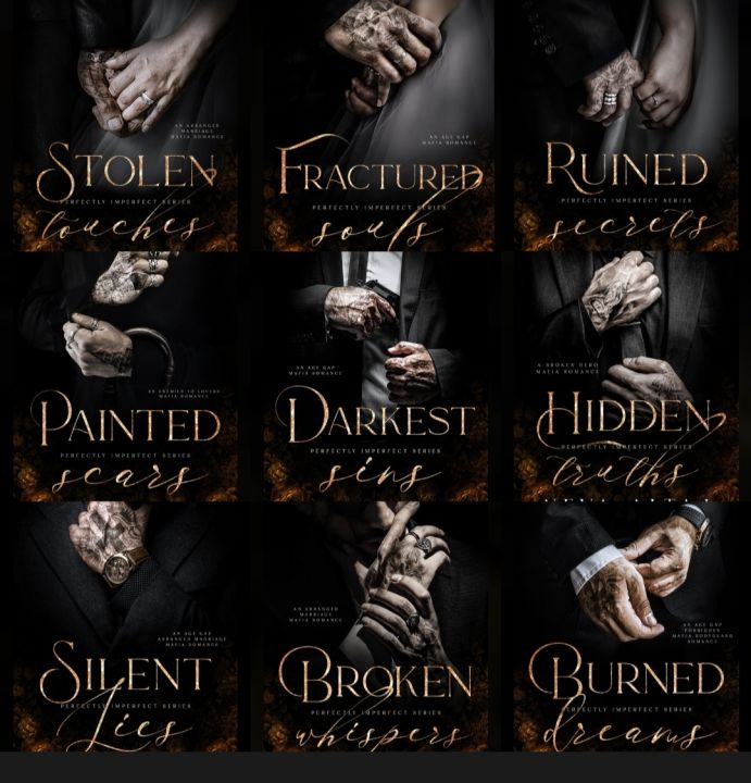 Perfectly Imperfect (9 book series) by Neva Altaj (Author) | Painted Scars | Broken Whispers | Hidden Truths | Ruined Secrets | Stolen Touches | Fractured Souls | Burned Dreams | Silent Lies | Darkest Sins | Collection of Neva Altaj