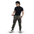 Flush Men'S Camouflage Cargo Pants, Stretchable Trousers With 6 Pockets - Stay Stylish And Organized With Camouflage Cargo Pants. 