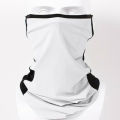 Hang Ear Triangle Ice silk Breathable Balaclava Full Face Mask / Ear Loops Dust Wind UV Sun Protection Earhook Bandana / Neck Gaiter / Women Men Face Scarf / Tube Headwear / Neck Cover / Face Cover for Sun Hot Summer Cycling Motorcycle Hiking Fishing. 