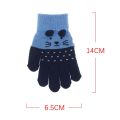 New Hot Lovely Baby Kids Boys Girls Cartoon Cat Thick Knitting Mittens Kids Gloves. 