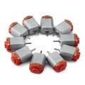 Pack Of 10 Dc Motor For Diy Toys / Hobbies Car Motor. 