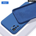 Biruiqu For Xiaomi Poco X3 GT Pocophone X3 GT Case Liquid Silicone Soft Gel Rubber Shockproof Cover. 
