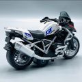 Diecast Heavy Bike Toy Model Light & Sound Pull Back Multicolor. 