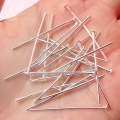 Flat Head Pins Golden Head pins For Making Jewelry Findings DIY Accessories 100pcs/ Bag 24 mm. 