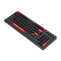 WS98 Dual-Core RGB Wireless Mechanical Keyboard - Multi-Mode Connection - WaveLink Connectivity - BLMS Mechanical Switch - System Swap - Quiet Typing - Sports Red. 