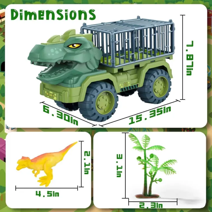 Jurassic%20Park%20Dinosaur%20Transporter%20Truck%20/%20Big%20Musical%20Dinosaur%20Truck%20for%20Boys%20/%20Push%20to%20go%20Truck%20/%20Gift%20for%20Boys%20/%20Transporter%20Toy%20-%20Image%202