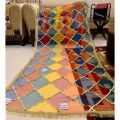 Multicolor Gota Work Dupatta Check Pattern gota work dupattas for Mehndi. 