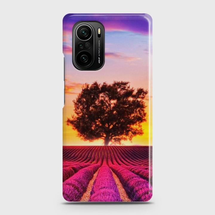 Xiaomi Poco F3 Cover - SkinLee HQ Hard Case - Violet Lavender Fields - SKINLEE-484-1-986-711