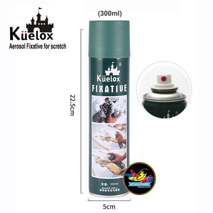 Kuelox Fixative Spray - 300ml
