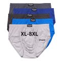 Men's plus size boxer XL-8XL 4XL 5XL 6XL 7XL 8XL high waist cotton Men's briefs cotton plus size breathable underwear. 