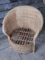 Cane Chairs/ Cane Furniture Chair With Caution Seat. 