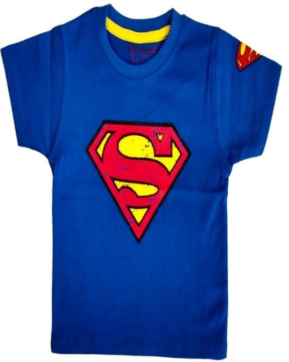 Blue Superman T Shirt For Boys