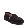 TOMS unisex syanno black canvas shoes for kids.. 