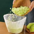 Reusable Mesh Strainer Juice Soy Milk Nut Milk Tea Nylon Filter Bag Bowl Shape Food Coffee Oil Yogurt Filter Net Mesh. 