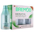 Bremod Keratin Rebounding Kit 250ml x3 for Silky straight smooth hairs rebonding kit small pack for professional use. 