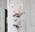 Wall Stickers Beautiful Flower Wall Sticker Floral Stickers For Wall Unique Design Wall Sticker For Living Room.. 