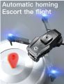 JS25 drone with Dual camera, integrated remote control four-axis drone, with HD Dual camera, suitable for beginners, WiFi FPV real-time recording, headless mode, one-key takeoff and landing, 3D scrolling, gesture photo/video. 