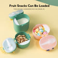 Baby Milk Powder Container Airtight Container Storage Box Feeding Case Box Portable Formula Dispenser with Scoop BPA Free Scraper Spoon Reusable Bekas Susu Bayi Kedap Udara Food Storage. 