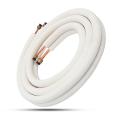 Air Conditioner Tube 1/4+3/8 Insulated Copper Pipe 5mtr Air conditioning pipes. 