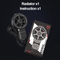 Universal PUBG Mobile Cooling Fan USB Mobile Cooler System Portable Gaming Cooling Fan Gamepad Holder Stand Phone Back Clip With Free Thumb Gloves. 