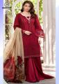 Matero  Chikankari  Embroidery Collection**PURE LAWN COTTON  Fabric **  Suit & Silk dupatta, Dyed Trouser**•Full Embroidered Cotton Chikankari Front** BY BANO COLLECTIONS**. 