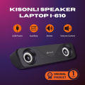 Kisonli I-610 USB Home Theater System Soundbar Speaker. 