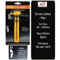 Circular Cutter for Paper Crafts & Card Making (Circle Cutter for Arts & Craft) (40 - 230 mm Circles) - 1 Piece. 
