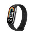 Mi Smart Band 8 Chinese Black - Xiaomi Mi Smart Band 8 Smart Watch Band With Heart Rate Blood Oxygen and Sleep Monitoring Functions 130 Sport Mode-CN version Black. 
