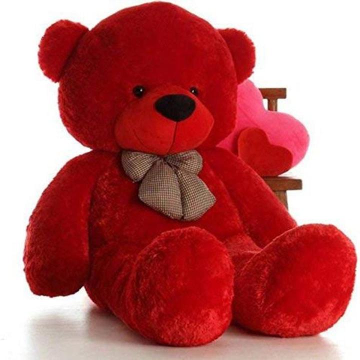 Teddy Bear 2 ft for Birthday Gift & Kids (RED)