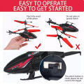 Remote Control Helicopter Cool Electric Airplane Toys for Kids RC Helicopter with LED Toys for Boys and Girls. 