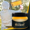 Beeswax Furniture Polish 85g - 100% Natural Wood Wax for Furniture Care | Restores Shine & Protects | High-Quality Wood Seasoning Beeswax | Easy to Use, Long-Lasting Protection | Wood Polish & Cleaner | Best  for Wooden Tables, Chairs. 