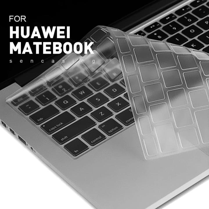 Soft Clear TPU Keyboard Cover Laptop Silicone Keyboard Skin Protector Film Case Cover For Huawei MateBook 13 14 D14 D15 X Pro 2020 2021 Silicone Protection Skin