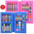 42'pes colour kit-42 Pcs Mix Colour kit/ Box/ Set @ Pencil Crayons and Markers for kids. 