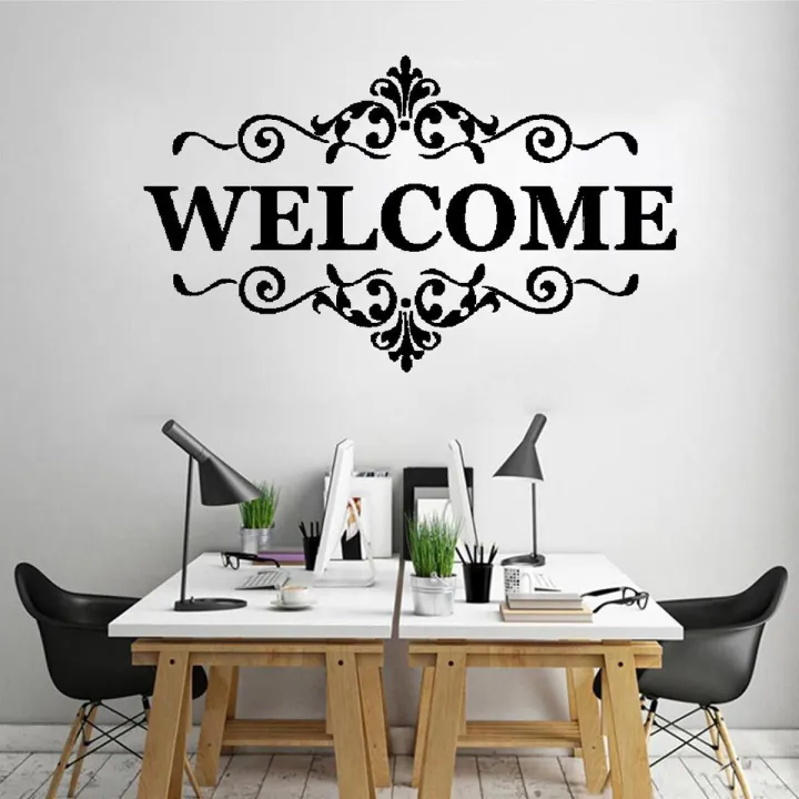 size%20-%202%20x%201%20Feet%20-%20Welcome%20Greeting%20Quote%20self%20adhesive%20wall%20stickers%20for%20girls,%20home,%20office,%20shop,%20parlor,%20school,%20club,%20decor%20decoration%20lovers%20-Black%20color%20-%20lucky%20garnet%20-%20Image%202