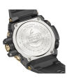 Casio G Shock GST-B100 Series Round Analog+Digital Gold Ion Plated Bazel World Time Stop Watch Hourly Time Signal Full Auto Calender (to year 2099) LED Light (Super Illuminator) Battery Level Indicator Power Saving Mobile Link Watch-GST-B100GB-1A9DR. 