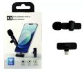 K8 Wireless Collar Mic Lighting Android & Type C Supported Wireless Microphone / K8 Wireless Lavalier Microphone Portable Audio Video Recording Mini Mic For Type-C Mobile Phone Mike Live Game Teach. 