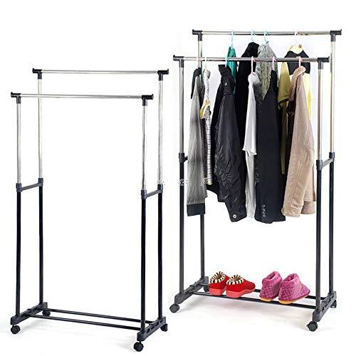 Cloth%20hanging%20stand%20Double%20Pole%20Portable%20Cloth%20Rack%20Cloth%20Drying%20Stand%20Stainless%20Steel%20With%20Wheels%20-%20Image%205