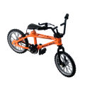 1 Pcs Finger BMX Bicycle Flick Trix Deck set Extreme Sports Functional Mountain Model Alloy Gadgets Novelty Gag Toys Mini Bikes. 