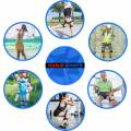 [Original Product] Join Support Knee Pad Breathable Non slip Power Lift Spring Force Knee Booster Tendon Brace Band 1 Pair. 