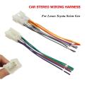 CAR STEREO CD PLAYER WIRING HARNESS WIRE ADAPTER PLUG FOR AFTERMARKET RADIO. 