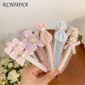 ECHIDNA Kids Princess Headband Shiny Kids Imitation Pearls Bowknot Decor Hair Hoop. 