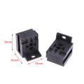 2Sets 5Pin Poles Automotive Relay Base Holder Socket With Mounting Bracket For Relays 3334485008 DJJ7054Y-6.3-21 Demoo. 