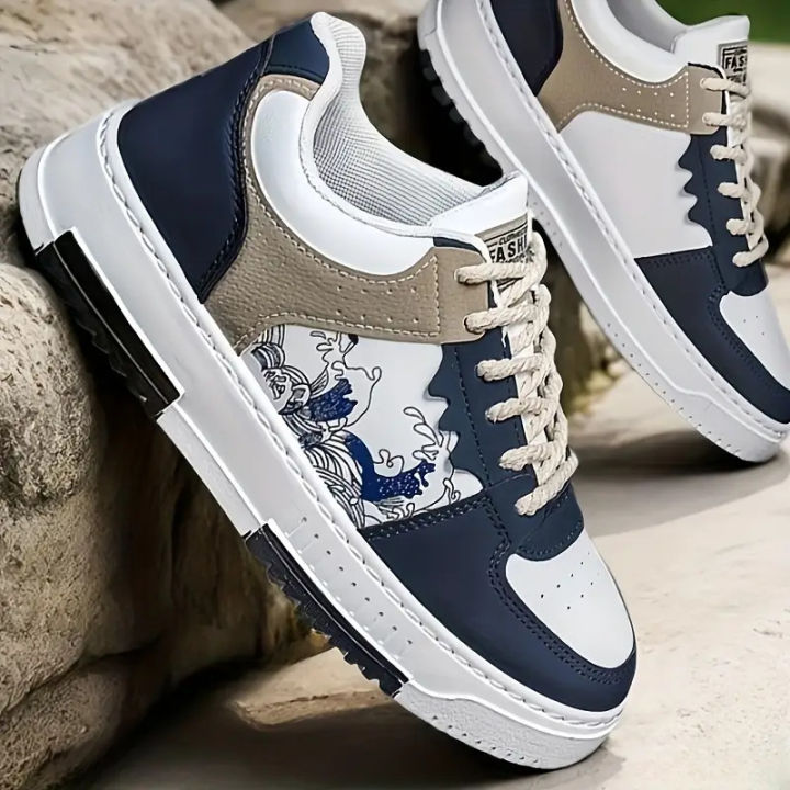 Sneakers%20for%20Men,%20All%20Season%20PVC%20Casual%20Style%20Sports%20Hiking%20Sneakers%20Blue%20&%20Beige%20Green%20Available%20-%20Image%206